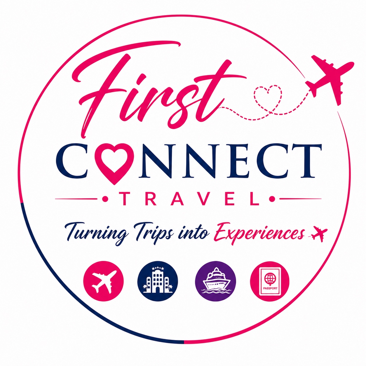 First Connect Travel logo